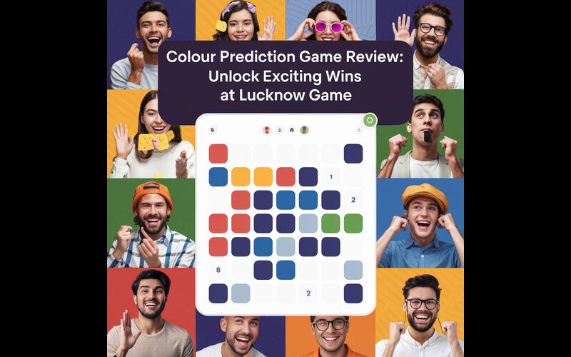 Lucknow Game - colour prediction game featured image